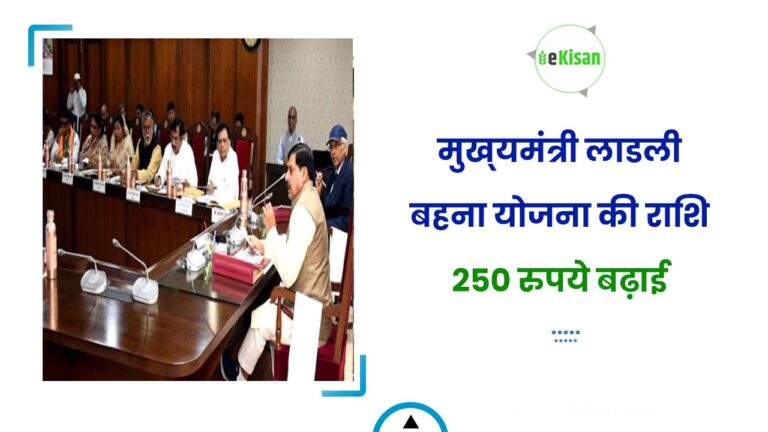 मुख्‍यमंत्री लाडली बहना योजना की राशि 250 रुपये बढ़ाई