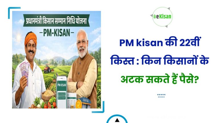 PM kisan की 22वीं किस्त : किन किसानों के अटक सकते हैं पैसे?