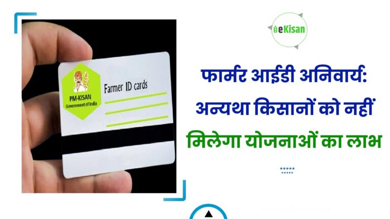 फार्मर आईडी अनिवार्य: अन्यथा किसानों को नहीं मिलेगा योजनाओं का लाभ