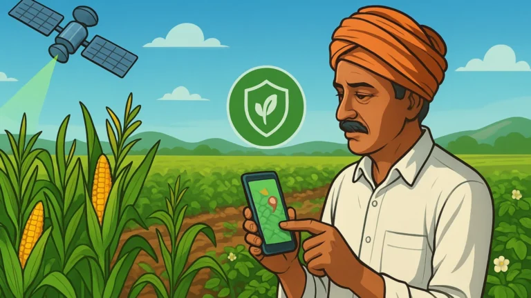 AI और सैटेलाइट के जरिए 5 करोड़ खेतों की डिजिटल निगरानी