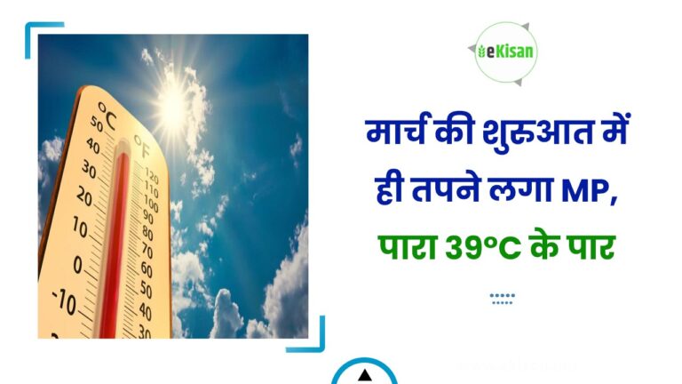 मार्च की शुरुआत में ही तपने लगा MP, पारा 39°C के पार