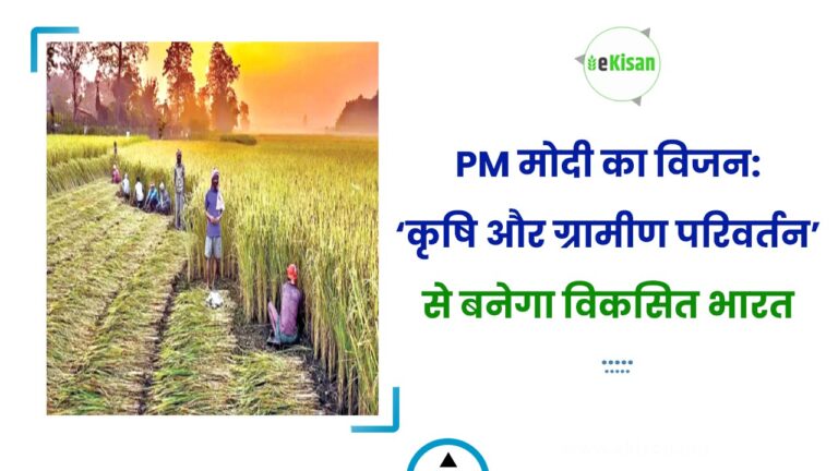 PM मोदी का विजन: ‘कृषि और ग्रामीण परिवर्तन’ से बनेगा विकसित भारत