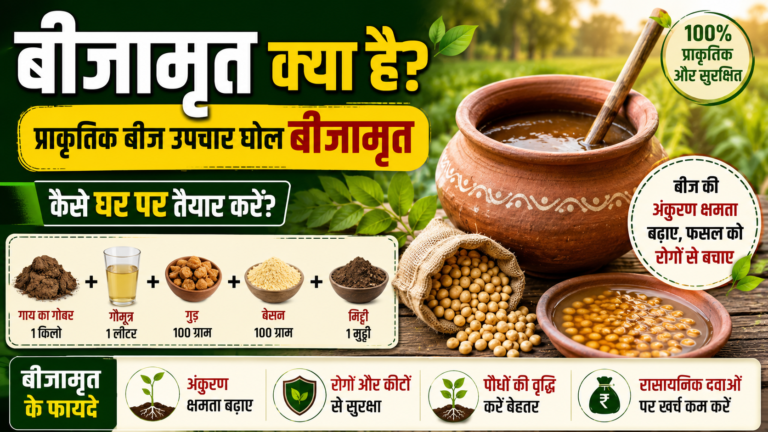 बीजामृत क्या है? कैसे घर पर तैयार करें प्राकृतिक बीज उपचार घोल बीजामृत